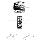 Page H Diagram and Parts List for HTD-2522PF C230891 Tanaka Hedge Trimmer