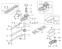 Page C Diagram and Parts List for HTD-2526PF  Tanaka Hedge Trimmer