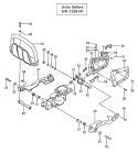 Page H Diagram and Parts List for HTD-2526PF  Tanaka Hedge Trimmer