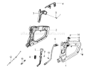 Page H Diagram and Parts List for HTD-2530PF  Tanaka Hedge Trimmer