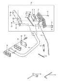 Part Location Diagram of 6688229 Tanaka Lever-Throttle