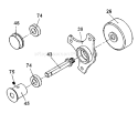 Page B Diagram and Parts List for MOBY X 24cc Tanaka Engine