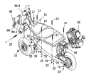 Page K Diagram and Parts List for MOBY X 25cc Tanaka 