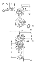 Part Location Diagram of 6691848 Tanaka Jet-Main-#43