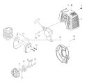 Part Location Diagram of 6684668 Hitachi Hex.Hole Bolt M5X20/S
