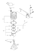 Part Location Diagram of 6687468 Tanaka Cap Spark Plug Assy