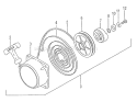 Page R Diagram and Parts List for MOBY X 26cc Tanaka 