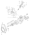 Page C Diagram and Parts List for MOBY X 26cc Tanaka 