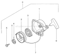 Page F Diagram and Parts List for PF-2500  Tanaka Engine