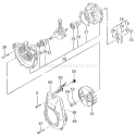 Page B Diagram and Parts List for PF-4010  Tanaka Engine