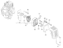 Page D Diagram and Parts List for PF-4010  Tanaka Engine