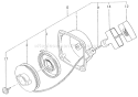 Page F Diagram and Parts List for PF-4010  Tanaka Engine