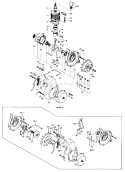 Part Location Diagram of 07200557900 Tanaka Crank Case Assembly