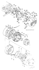 Page E Diagram and Parts List for QEG-250  Tanaka Generator