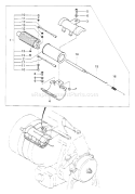 Page C Diagram and Parts List for QEG-300  Tanaka Generator