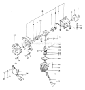 Part Location Diagram of 07206020900 Tanaka Crankcase-Assembly