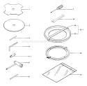 Part Location Diagram of 6692899 Tanaka Locking Bar