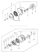 Part Location Diagram of 78801250200 Tanaka Starter Pawl
