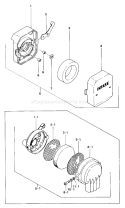 Part Location Diagram of 6691270 Tanaka Plate-Choke