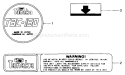 Page F Diagram and Parts List for TBC-160  Tanaka Trimmer