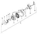 Part Location Diagram of 6692977 Tanaka Recoil Starter Body Assembly