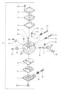 Page A Diagram and Parts List for TBC-205  Tanaka Trimmer