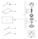Page G Diagram and Parts List for TBC-210  Tanaka Trimmer