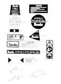 Page G Diagram and Parts List for TBC-220  Tanaka Trimmer