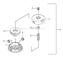 Part Location Diagram of 746451 Tanaka Head-Semi-Auto-5 In.