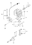 Page J Diagram and Parts List for TBC-2251  Tanaka Trimmer
