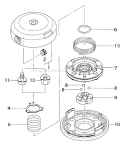 Page C Diagram and Parts List for TBC-2251  Tanaka Trimmer