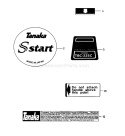 Page F Diagram and Parts List for TBC-225CS  Tanaka Trimmer