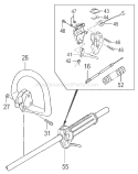 Part Location Diagram of 6685041 Tanaka Handle-Front