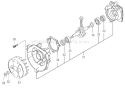 Page C Diagram and Parts List for TBC-225S  Tanaka Trimmer