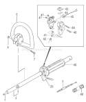 Part Location Diagram of 6685006 Tanaka Lever-throttle