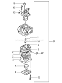 Page B Diagram and Parts List for TBC-230B  Tanaka Trimmer
