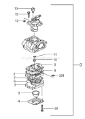 Page C Diagram and Parts List for TBC-230  Tanaka Trimmer