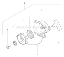 Page L Diagram and Parts List for TBC-245PF  Tanaka Trimmer