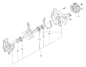 Page C Diagram and Parts List for TBC-2500  Tanaka Trimmer