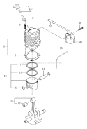 Part Location Diagram of 0390706020 Tanaka Circlip-Piston Pin