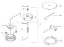 Page D Diagram and Parts List for TBC-250PFD  Tanaka Trimmer