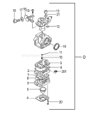 Page B Diagram and Parts List for TBC-250SF  Tanaka Trimmer