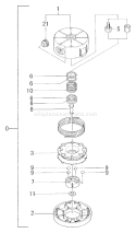 Page G Diagram and Parts List for TBC-250  Tanaka Trimmer