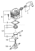 Part Location Diagram of 6685446 Tanaka Set-Cylinder