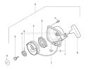 Page L Diagram and Parts List for TBC-255PF  Tanaka Trimmer