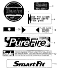 Page U Diagram and Parts List for TBC-255SFK  Tanaka Trimmer