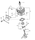 Page G Diagram and Parts List for TBC-255SFK  Tanaka Trimmer