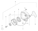 Page K Diagram and Parts List for TBC-260SF  Tanaka Trimmer