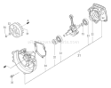 Page B Diagram and Parts List for TBC-260SF  Tanaka Trimmer