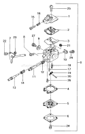 Part Location Diagram of 6690713 Tanaka Screw-Low Adjust